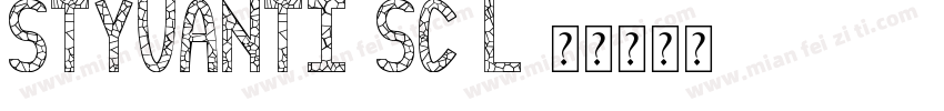 STYuanti SC-L字体转换